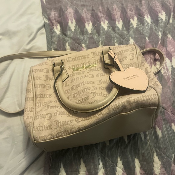 Juicy Couture Beige/light pink Satchel Bag - Picture 1 of 4